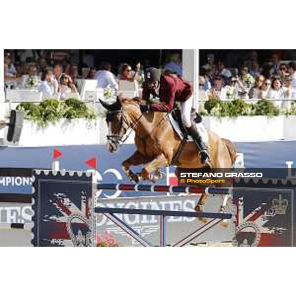 LGCT of London - Grand Prix - Sheikh Ali Al Thani (QAT) on Sirocco - London, Royal Hospital Chelsea, 4 August 2018 - ph.Stefano Grasso/LGCT