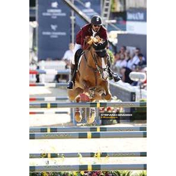LGCT of London - Grand Prix - Sheikh Ali Al Thani (QAT) on Sirocco - London, Royal Hospital Chelsea, 4 August 2018 - ph.Stefano Grasso/LGCT