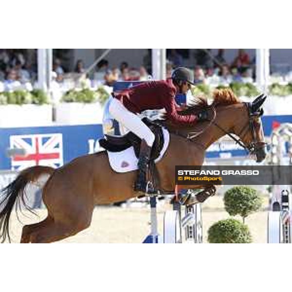LGCT of London - Grand Prix - Sheikh Ali Al Thani (QAT) on Sirocco - London, Royal Hospital Chelsea, 4 August 2018 - ph.Stefano Grasso/LGCT