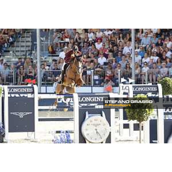 LGCT of London - Grand Prix - Sheikh Ali Al Thani (QAT) on Sirocco - London, Royal Hospital Chelsea, 4 August 2018 - ph.Stefano Grasso/LGCT