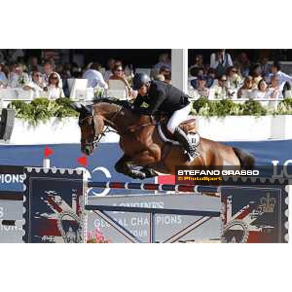 LGCT of London - Grand Prix - Geir Gulliksen (NOR) on Exit of Ice Z - London, Royal Hospital Chelsea, 4 August 2018 - ph.Stefano Grasso/LGCT