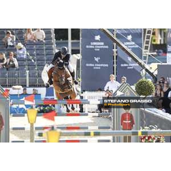 LGCT of London - Grand Prix - Geir Gulliksen (NOR) on Exit of Ice Z - London, Royal Hospital Chelsea, 4 August 2018 - ph.Stefano Grasso/LGCT