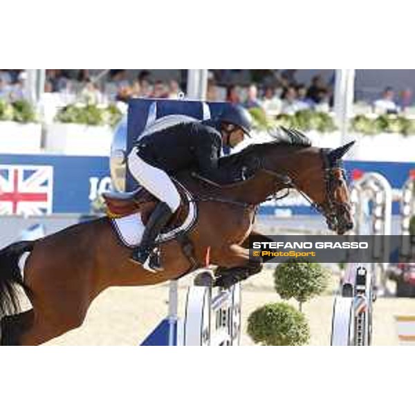 LGCT of London - Grand Prix - Geir Gulliksen (NOR) on Exit of Ice Z - London, Royal Hospital Chelsea, 4 August 2018 - ph.Stefano Grasso/LGCT