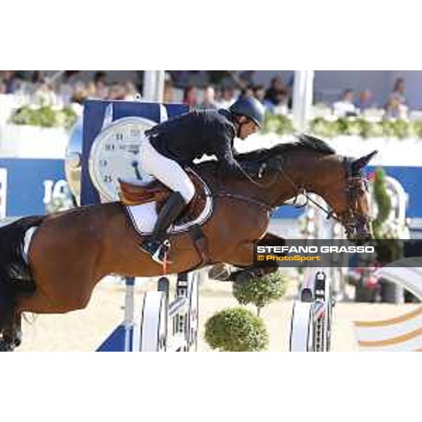 LGCT of London - Grand Prix - Geir Gulliksen (NOR) on Exit of Ice Z - London, Royal Hospital Chelsea, 4 August 2018 - ph.Stefano Grasso/LGCT