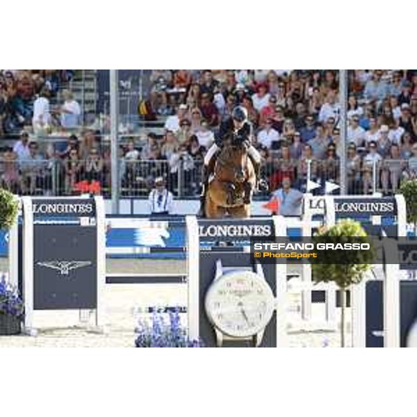 LGCT of London - Grand Prix - Geir Gulliksen (NOR) on Exit of Ice Z - London, Royal Hospital Chelsea, 4 August 2018 - ph.Stefano Grasso/LGCT