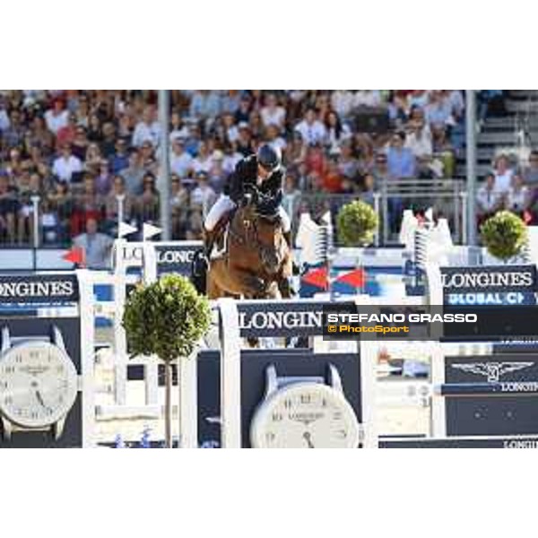 LGCT of London - Grand Prix - Geir Gulliksen (NOR) on Exit of Ice Z - London, Royal Hospital Chelsea, 4 August 2018 - ph.Stefano Grasso/LGCT