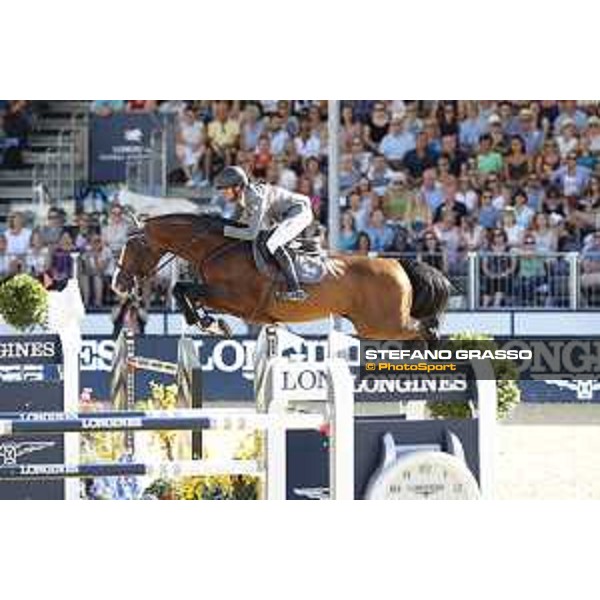 LGCT of London - Grand Prix - Christian Kukuk (GER) on Limonchello LT - London, Royal Hospital Chelsea, 4 August 2018 - ph.Stefano Grasso/LGCT