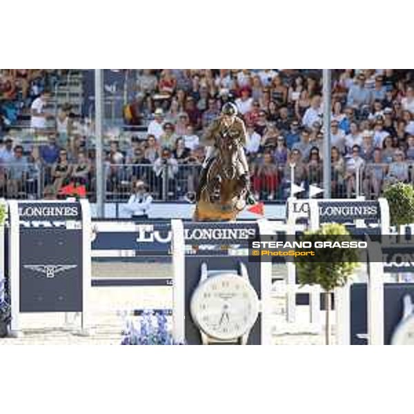 LGCT of London - Grand Prix - Alberto Zorzi (ITA) on Contanga 3 - London, Royal Hospital Chelsea, 4 August 2018 - ph.Stefano Grasso/LGCT