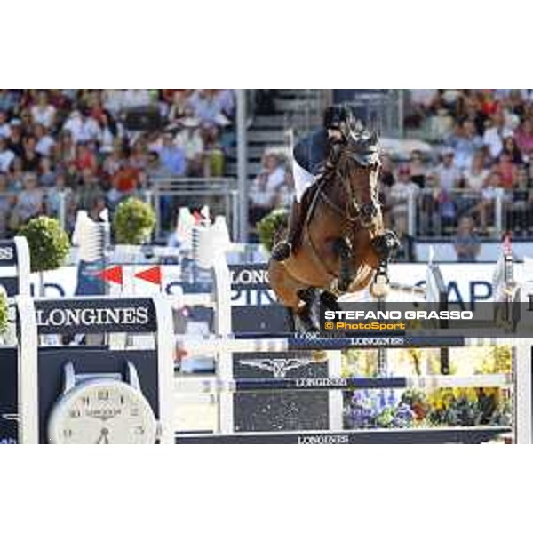 LGCT of London - Grand Prix - Alexandra Thornton (GBR) on HHS Figero - London, Royal Hospital Chelsea, 4 August 2018 - ph.Stefano Grasso/LGCT