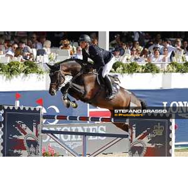 LGCT of London - Grand Prix - Maurice Tebbel (GER) on Don Diarado - London, Royal Hospital Chelsea, 4 August 2018 - ph.Stefano Grasso/LGCT