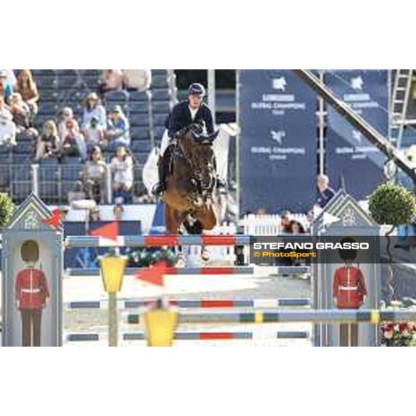 LGCT of London - Grand Prix - Maurice Tebbel (GER) on Don Diarado - London, Royal Hospital Chelsea, 4 August 2018 - ph.Stefano Grasso/LGCT