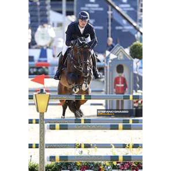 LGCT of London - Grand Prix - Maurice Tebbel (GER) on Don Diarado - London, Royal Hospital Chelsea, 4 August 2018 - ph.Stefano Grasso/LGCT