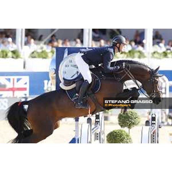 LGCT of London - Grand Prix - Maurice Tebbel (GER) on Don Diarado - London, Royal Hospital Chelsea, 4 August 2018 - ph.Stefano Grasso/LGCT