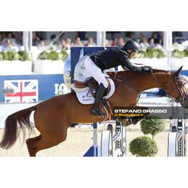 LGCT of London - Grand Prix - Shane Breen (IRL)on Ipswich van de Wolfsakker - London, Royal Hospital Chelsea, 4 August 2018 - ph.Stefano Grasso/LGCT