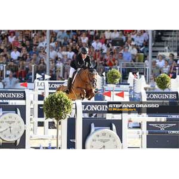 LGCT of London - Grand Prix - Shane Breen (IRL)on Ipswich van de Wolfsakker - London, Royal Hospital Chelsea, 4 August 2018 - ph.Stefano Grasso/LGCT