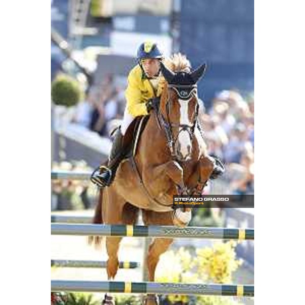 LGCT of London - Grand Prix - Yuri Mansur (BRA) on Opium du Soufflet CH - London, Royal Hospital Chelsea, 4 August 2018 - ph.Stefano Grasso/LGCT