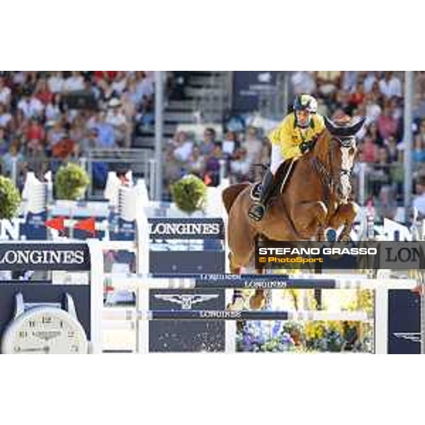 LGCT of London - Grand Prix - Yuri Mansur (BRA) on Opium du Soufflet CH - London, Royal Hospital Chelsea, 4 August 2018 - ph.Stefano Grasso/LGCT