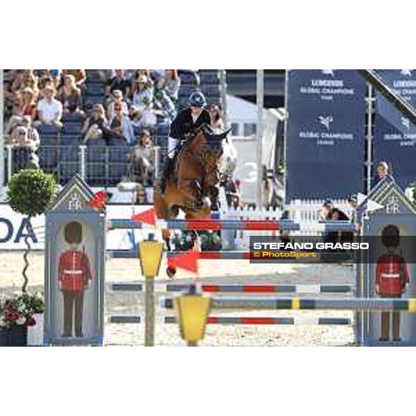 LGCT of London - Grand Prix - Laura Klaphake (GER) on Catch me if you can - London, Royal Hospital Chelsea, 4 August 2018 - ph.Stefano Grasso/LGCT