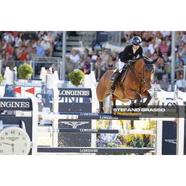 LGCT of London - Grand Prix - Laura Klaphake (GER) on Catch me if you can - London, Royal Hospital Chelsea, 4 August 2018 - ph.Stefano Grasso/LGCT