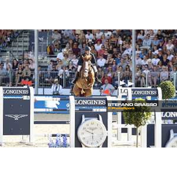 LGCT of London - Grand Prix - Niels Bruynseels (BEL) on Lady Cracotte - London, Royal Hospital Chelsea, 4 August 2018 - ph.Stefano Grasso/LGCT