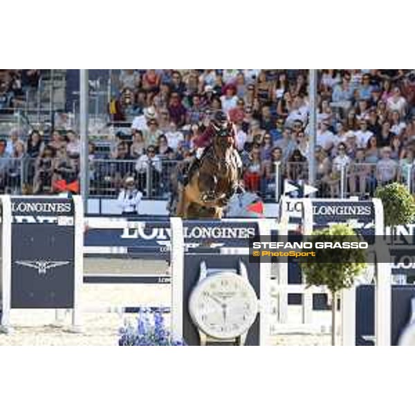 LGCT of London - Grand Prix - Bassem Hassan Mohammed (QAT) on Gunder - London, Royal Hospital Chelsea, 4 August 2018 - ph.Stefano Grasso/LGCT
