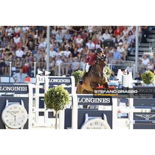 LGCT of London - Grand Prix - Bassem Hassan Mohammed (QAT) on Gunder - London, Royal Hospital Chelsea, 4 August 2018 - ph.Stefano Grasso/LGCT