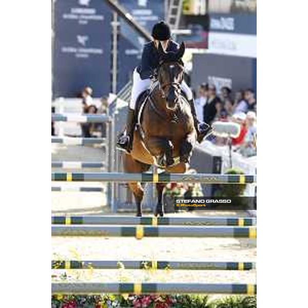LGCT of London - Grand Prix - Athina Onassis (GRE) on MHS Going Global - London, Royal Hospital Chelsea, 4 August 2018 - ph.Stefano Grasso/LGCT