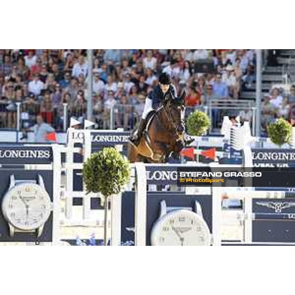 LGCT of London - Grand Prix - Athina Onassis (GRE) on MHS Going Global - London, Royal Hospital Chelsea, 4 August 2018 - ph.Stefano Grasso/LGCT