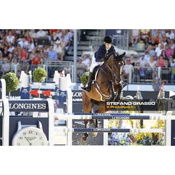 LGCT of London - Grand Prix - Athina Onassis (GRE) on MHS Going Global - London, Royal Hospital Chelsea, 4 August 2018 - ph.Stefano Grasso/LGCT