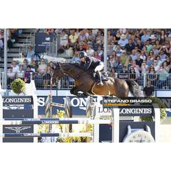 LGCT of London - Grand Prix - Michael Whitaker (GBR) on el Wee Widge - London, Royal Hospital Chelsea, 4 August 2018 - ph.Stefano Grasso/LGCT