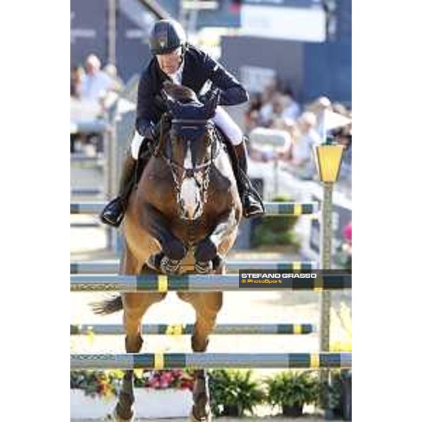 LGCT of London - Grand Prix - Michael Whitaker (GBR) on el Wee Widge - London, Royal Hospital Chelsea, 4 August 2018 - ph.Stefano Grasso/LGCT