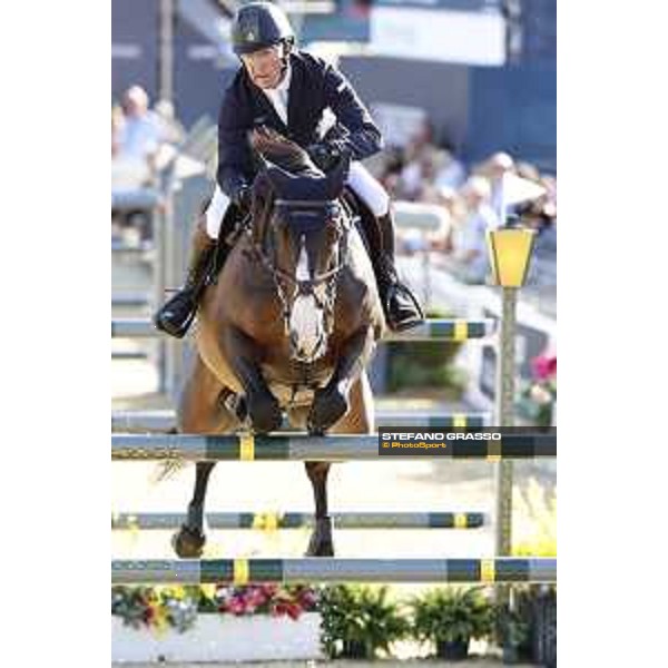 LGCT of London - Grand Prix - Michael Whitaker (GBR) on el Wee Widge - London, Royal Hospital Chelsea, 4 August 2018 - ph.Stefano Grasso/LGCT
