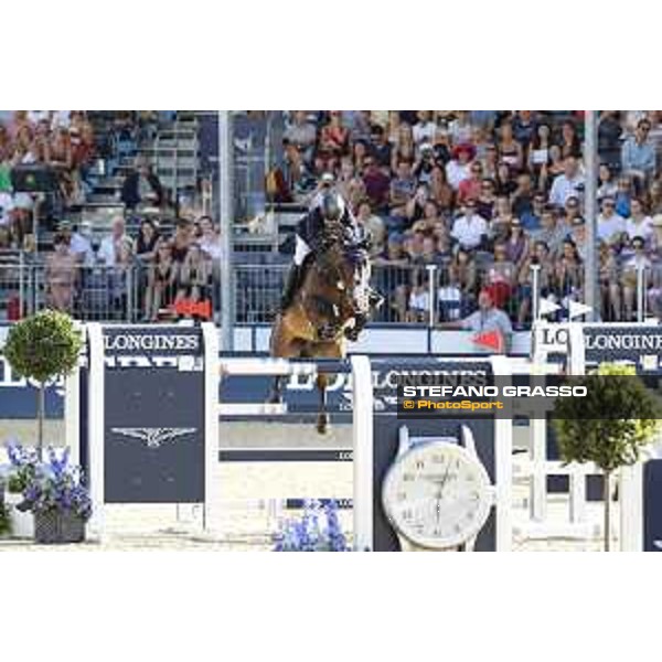 LGCT of London - Grand Prix - Michael Whitaker (GBR) on el Wee Widge - London, Royal Hospital Chelsea, 4 August 2018 - ph.Stefano Grasso/LGCT
