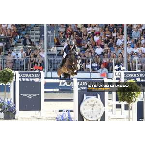 LGCT of London - Grand Prix - Michael Whitaker (GBR) on el Wee Widge - London, Royal Hospital Chelsea, 4 August 2018 - ph.Stefano Grasso/LGCT