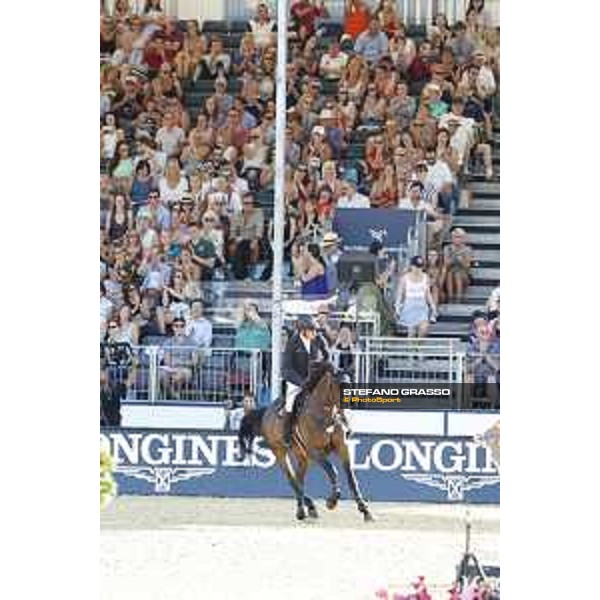 LGCT of London - Grand Prix - Michael Whitaker (GBR) on el Wee Widge - London, Royal Hospital Chelsea, 4 August 2018 - ph.Stefano Grasso/LGCT