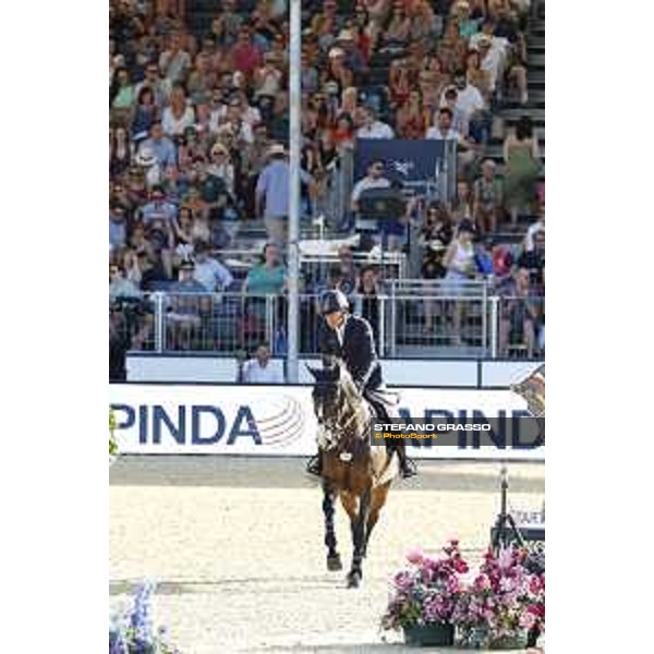 LGCT of London - Grand Prix - Michael Whitaker (GBR) on el Wee Widge - London, Royal Hospital Chelsea, 4 August 2018 - ph.Stefano Grasso/LGCT