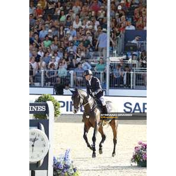 LGCT of London - Grand Prix - Michael Whitaker (GBR) on el Wee Widge - London, Royal Hospital Chelsea, 4 August 2018 - ph.Stefano Grasso/LGCT