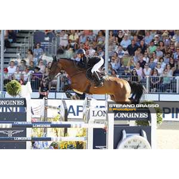 LGCT of London - Grand Prix - Abdel Said (EGY) on Jumpy van de Hermitage - London, Royal Hospital Chelsea, 4 August 2018 - ph.Stefano Grasso/LGCT