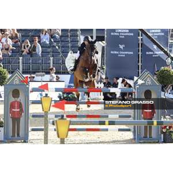 LGCT of London - Grand Prix - Abdel Said (EGY) on Jumpy van de Hermitage - London, Royal Hospital Chelsea, 4 August 2018 - ph.Stefano Grasso/LGCT