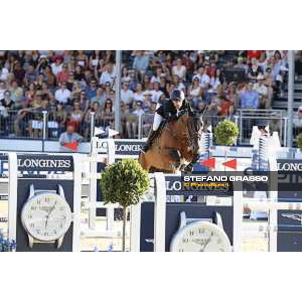 LGCT of London - Grand Prix - Abdel Said (EGY) on Jumpy van de Hermitage - London, Royal Hospital Chelsea, 4 August 2018 - ph.Stefano Grasso/LGCT