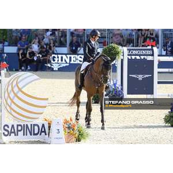 LGCT of London - Grand Prix - Harrie Smolders (NED) on Don VHP Z - London, Royal Hospital Chelsea, 4 August 2018 - ph.Stefano Grasso/LGCT
