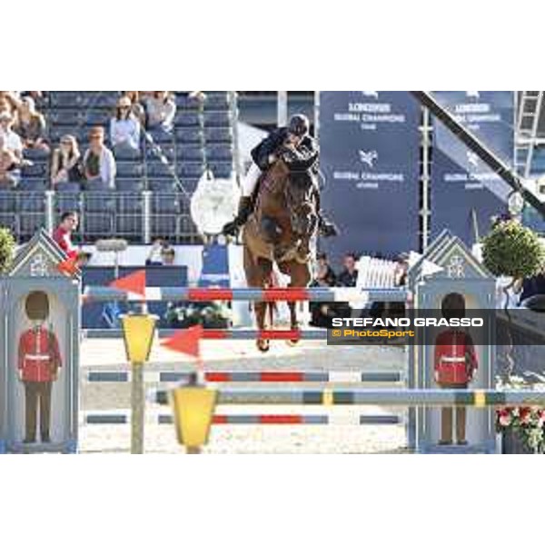 LGCT of London - Grand Prix - Harrie Smolders (NED) on Don VHP Z - London, Royal Hospital Chelsea, 4 August 2018 - ph.Stefano Grasso/LGCT