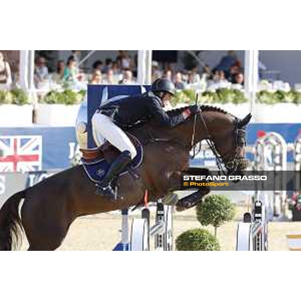 LGCT of London - Grand Prix - Harrie Smolders (NED) on Don VHP Z - London, Royal Hospital Chelsea, 4 August 2018 - ph.Stefano Grasso/LGCT