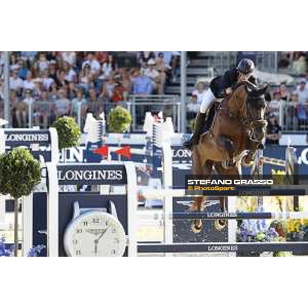 LGCT of London - Grand Prix - Harrie Smolders (NED) on Don VHP Z - London, Royal Hospital Chelsea, 4 August 2018 - ph.Stefano Grasso/LGCT