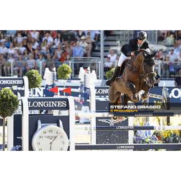 LGCT of London - Grand Prix - Harrie Smolders (NED) on Don VHP Z - London, Royal Hospital Chelsea, 4 August 2018 - ph.Stefano Grasso/LGCT