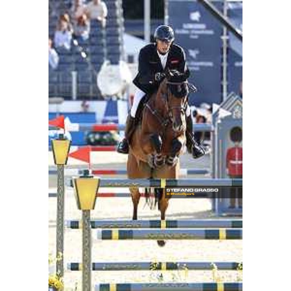 LGCT of London - Grand Prix - Marc Houtzager (NED) on Sterrehof s Calimero - London, Royal Hospital Chelsea, 4 August 2018 - ph.Stefano Grasso/LGCT
