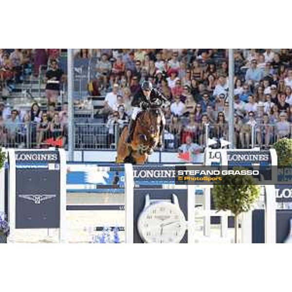 LGCT of London - Grand Prix - Marc Houtzager (NED) on Sterrehof s Calimero - London, Royal Hospital Chelsea, 4 August 2018 - ph.Stefano Grasso/LGCT