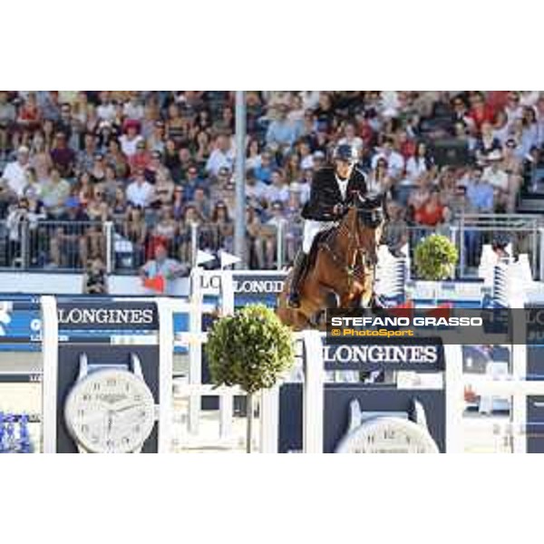 LGCT of London - Grand Prix - Marc Houtzager (NED) on Sterrehof s Calimero - London, Royal Hospital Chelsea, 4 August 2018 - ph.Stefano Grasso/LGCT