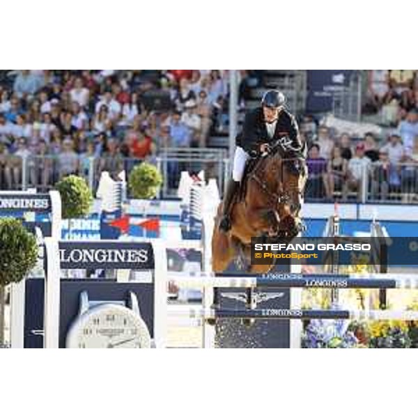 LGCT of London - Grand Prix - Marc Houtzager (NED) on Sterrehof s Calimero - London, Royal Hospital Chelsea, 4 August 2018 - ph.Stefano Grasso/LGCT