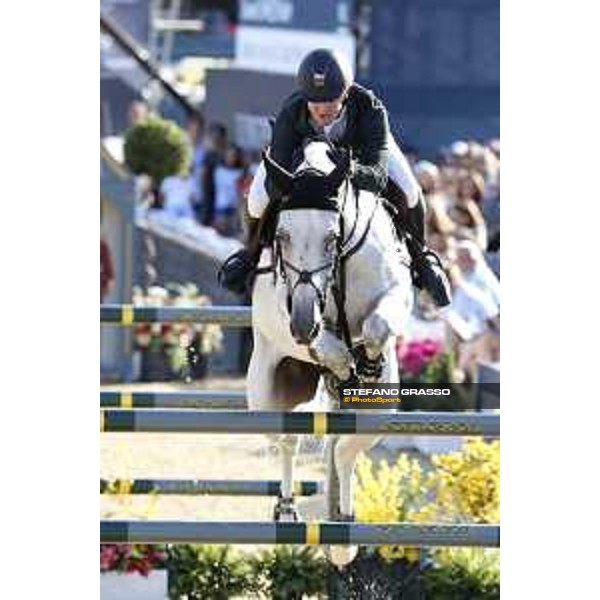 LGCT of London - Grand Prix - Shane Sweetnam (IRL) on Indra van de Oude Heihoef - London, Royal Hospital Chelsea, 4 August 2018 - ph.Stefano Grasso/LGCT